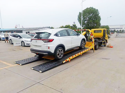 程力專用汽車二十二分公司 國六江淮駿鈴V5藍牌清障車，專業道路救援新選擇